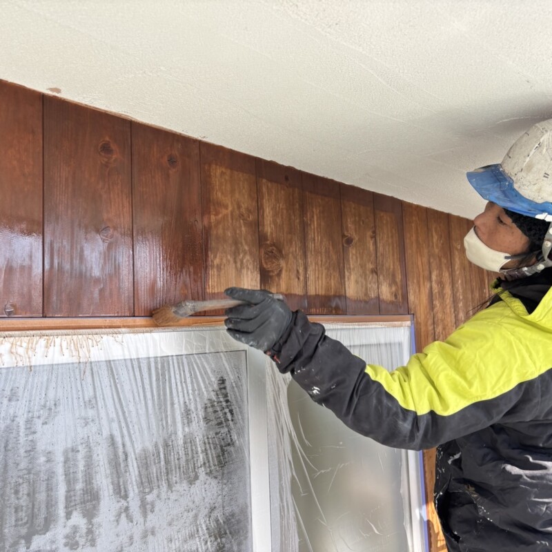 冬の現場で今日も、安全第一と